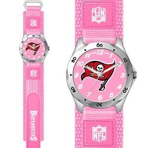  NFL Tampa Bay Buccaneers Pink Girls Watch: Sports 