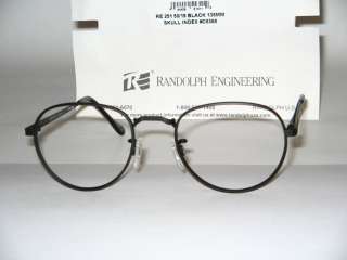 Auth. RANDOLPH Eng. Panto eyeglasses frame, USA  