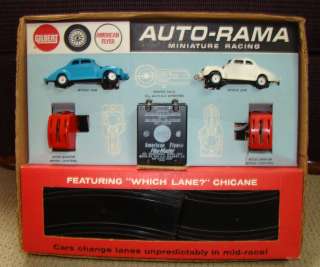 Vintage 1960s 1/32 Scale Gilbert American Flyer Auto Rama Slot Car 