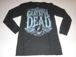 New Grateful Dead Orpheum Theatre Long Sleeve Thermal Tee Shirt San 