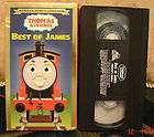 Thomas and Friends The Best of JAMES Train Tank VHS VGC VIDEO RARE 