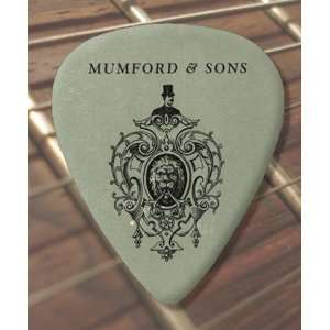  Mumford & Sons Premium Guitar Pick x 5 Medium: Musical 