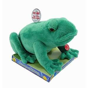  Mark Feldstein Animated Plush Frog Bank: Toys & Games