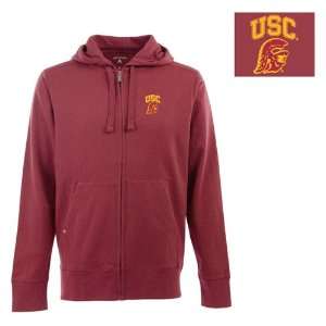  USC Signature Full Zip Hooded Sweatshirt (Team Color 
