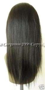 Full Lace Cap 100% Indian Remy Human Hair Wig 12 silky  