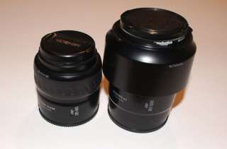   Maxxum Lenses af Xi 80   200mm Zoom & 35  80 Lens Sony Alpha SLR & SLT