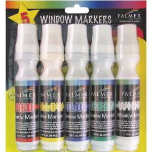    Window Markers 5/Pkg Red/Yellow/Blue/Green/White: Electronics