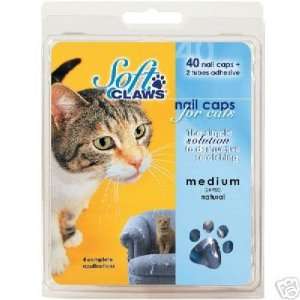  BLUE Cat SOFT CLAWS Nail Paw Caps SMALL