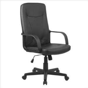    Prescotte Leather Executive Chair in Black