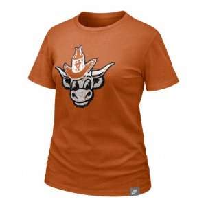  Texas Longhorns Womens Nike Vault Dark Orange Lived In 