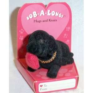  Valentine Black Dog Bobble Heads Bob A Longs: Toys & Games