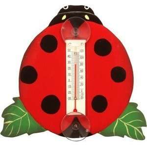  Bobbo Lady Bug Thermometer Small Patio, Lawn & Garden