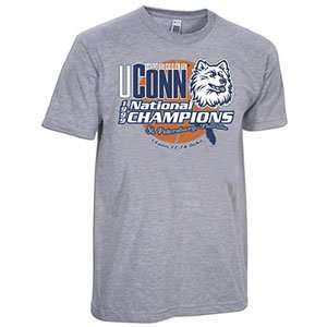  Connecticut Huskies NCAA 1999 Short Sleeve T Shirt (2X 