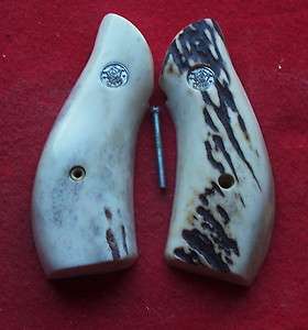Smith&Wesson Sambar Stag Grips K frame RB w/mdlns Closeout  