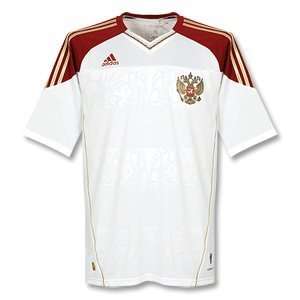  Russia Away Soccer Shirt 2010 12