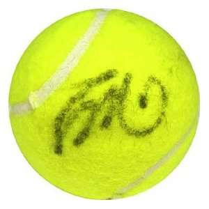  David Nalbandian Autographed / Signed Tennis Ball: Sports 