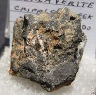 RARE CALAVERITE   CRIPPLE CREEK, COLORADO 13154  