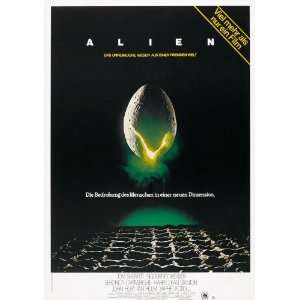  Alien (1979) 27 x 40 Movie Poster German Style A