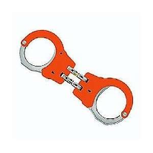  Hinge Handcuffs   Orange: Sports & Outdoors