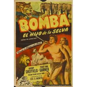  Bomba, the Jungle Boy Movie Poster (11 x 17 Inches   28cm 