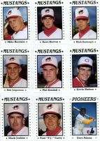 1991 Billings Mustangs PAUL P.J. CAREY pj  