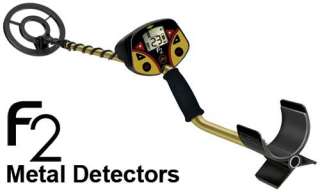 FISHER F2 Metal Detector With 2 COILS + PINPOINTER  