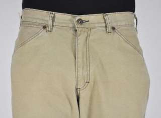 Authentic $165 Billy Reid Timmy Mens Khaki Casual Pants US 32 EU 48 
