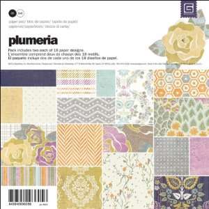  Plumeria 6 inchx6 inch Paper Pad by Basic Grey