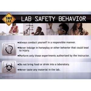 Lab Safety Behavior   Poster (24x18) 