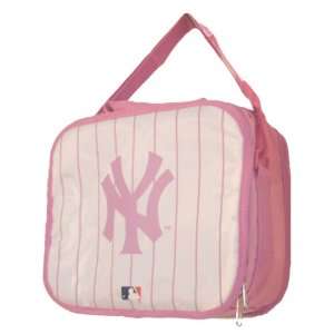   Baseball New York Yankees Lunch Box in Pink for Girls 