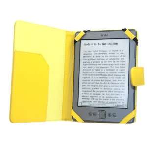 iTALKonline PadWear YELLOW Executive BOOK Wallet Case Cover Shield 