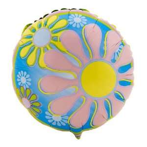  Flower Power Mylar Balloon Party Supplies: Toys & Games