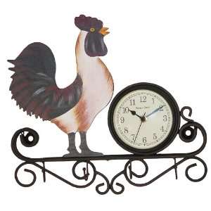  Good Morning Rooster Clock with Hooks