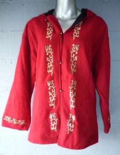   CRANE & DRAGONS Nepalese Hooded Wool Coat M Medium jacket nepal  