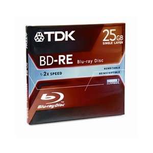  TDK48699 TDK DISC,BLU RAY,REWRT25GB,WE: Electronics