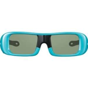 Sony TDG BR50/L Youth Size 3D Active Glasses, Blue 