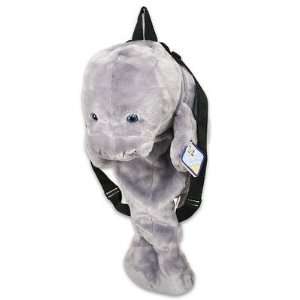  20 Grey Manatee Plush Backpack Toys & Games