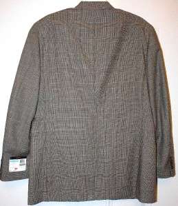 New $395 Tasso Elba Mens Sportcoat Suit Jacket Wool 40L  