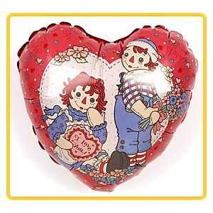  Raggedy Ann & Andy Heart Balloon Toys & Games