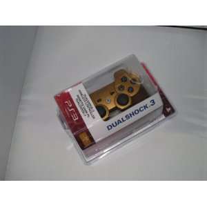 Playstation 3 Ps3 Dualshock 3 Wireless Controller  Golden 