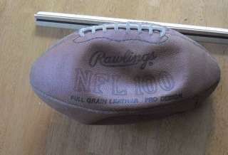 1960s vintage Rawlings NFL 100 football blem TOUGH  