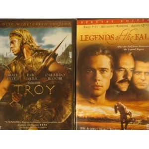  DVD Movies Brad Pitt Double Disc Set: Legends Of The Fall 