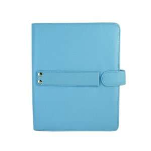  DermaPad Sky Blue Ipad Leather Case with Kick Stand   100% REAL 