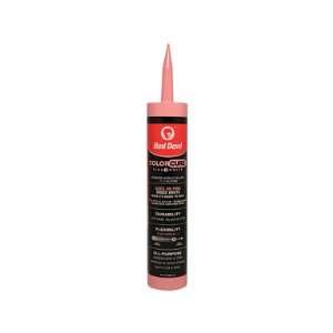  Red Devil 0576 ColorCure Pink 2 White Advanced Acrylic Sealant 