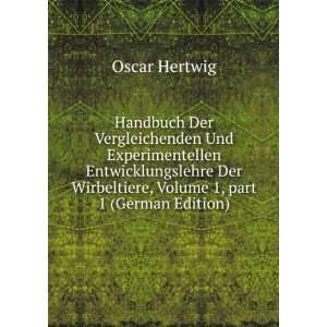  Handbuch Der Vergleichenden Und Experimentellen 