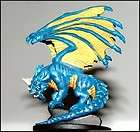 large blue dragon miniature  