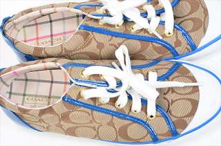   canvas shoe BARRETT sneaker tennis khaki blue Op Art MISMATE  