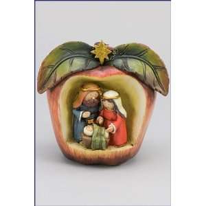  4 1/2 Holy Family in Apple (Malco 6273 8)