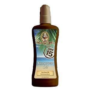 Panama Jack Sunscreen Oil, SPF 15, 8 fl oz