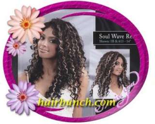 Bobbi Boss Indi Remi Weave Hair SOUL WAVE 12 ~ 18  
